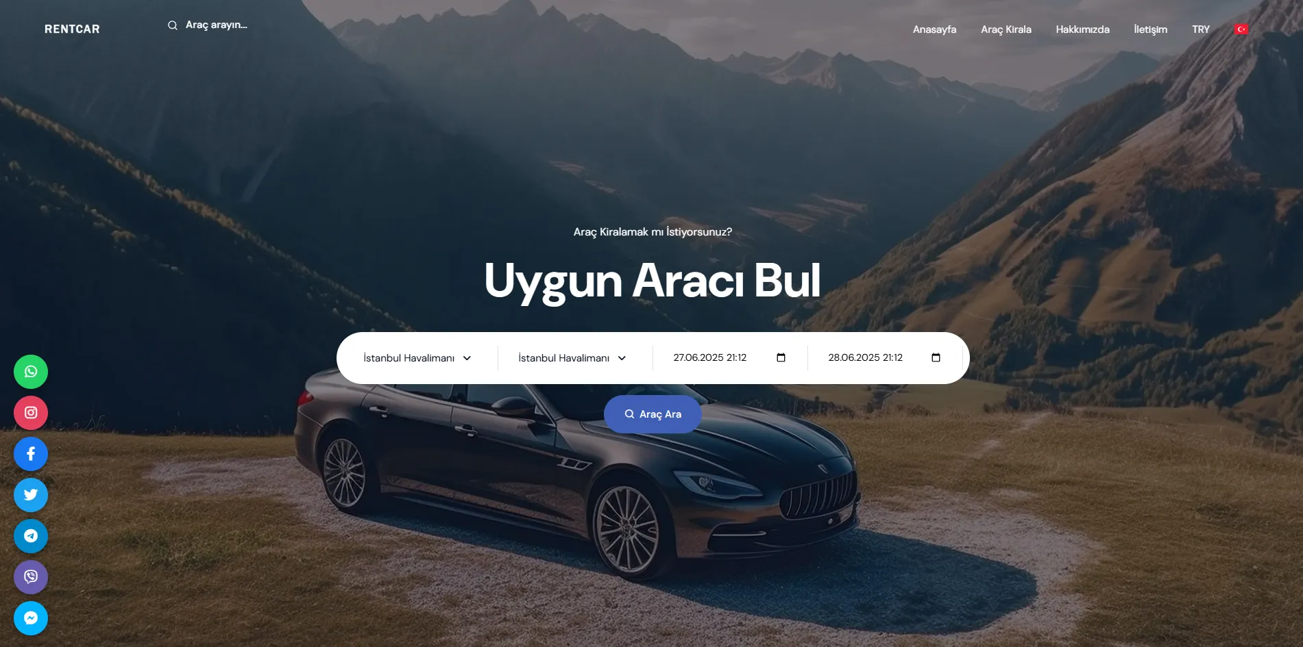 Rent a Car V1 - Detail